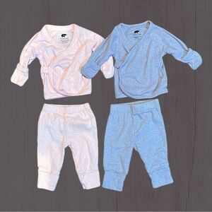 Monica + Andy Hello Baby Kimono Top & Pants Bundle Size Newborn